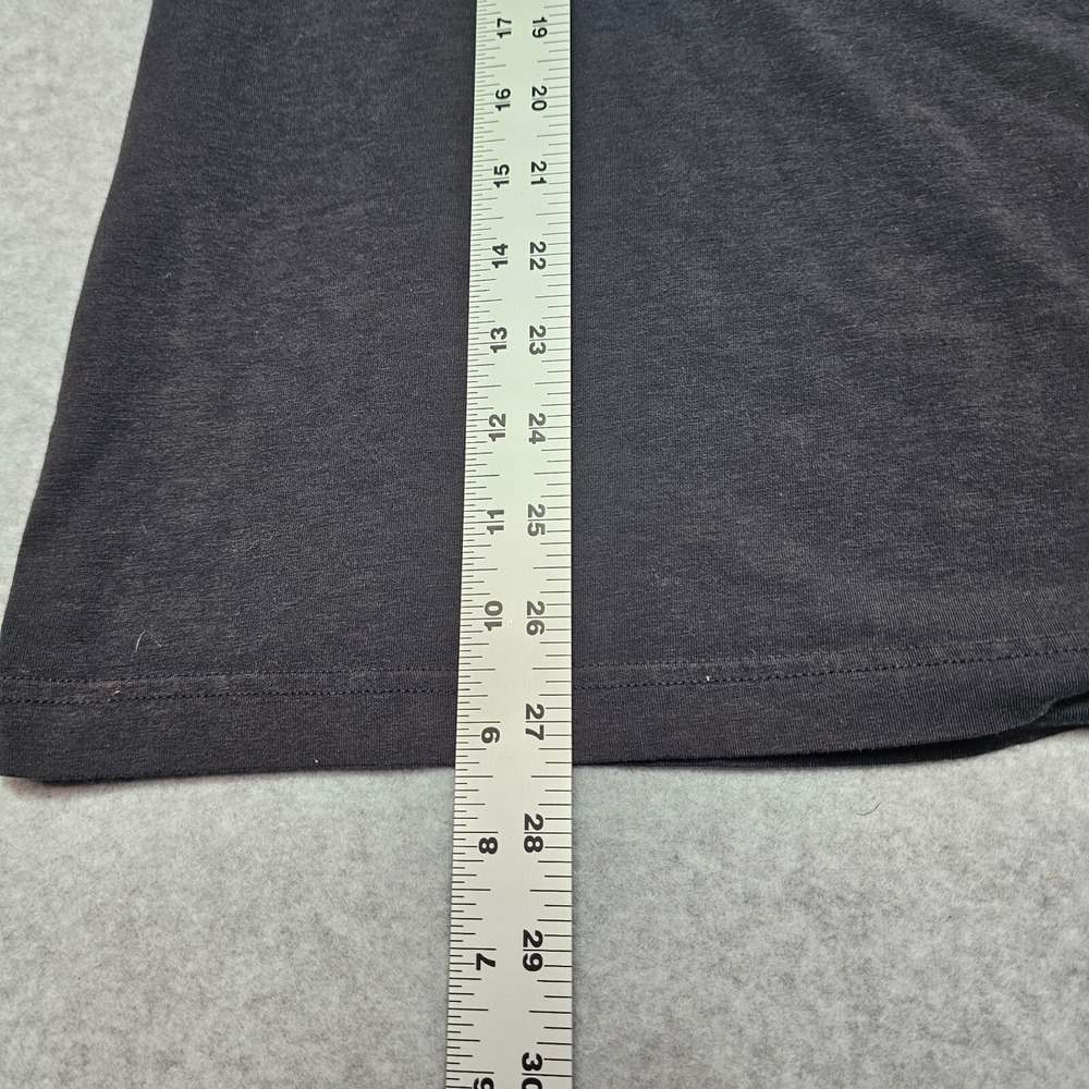 Under Armour Mens Medium UA Heatgear Loose Fit Adult Black Logo Shirt - Picture 9 of 10